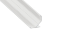 Lumines profile type AGO white lacquered, 2,02 m